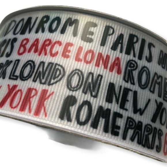 Zebra and Big Cities Ribbon Lot - Picture 2 of 5